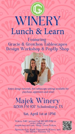 Gracie & Gretchen Tablescapes