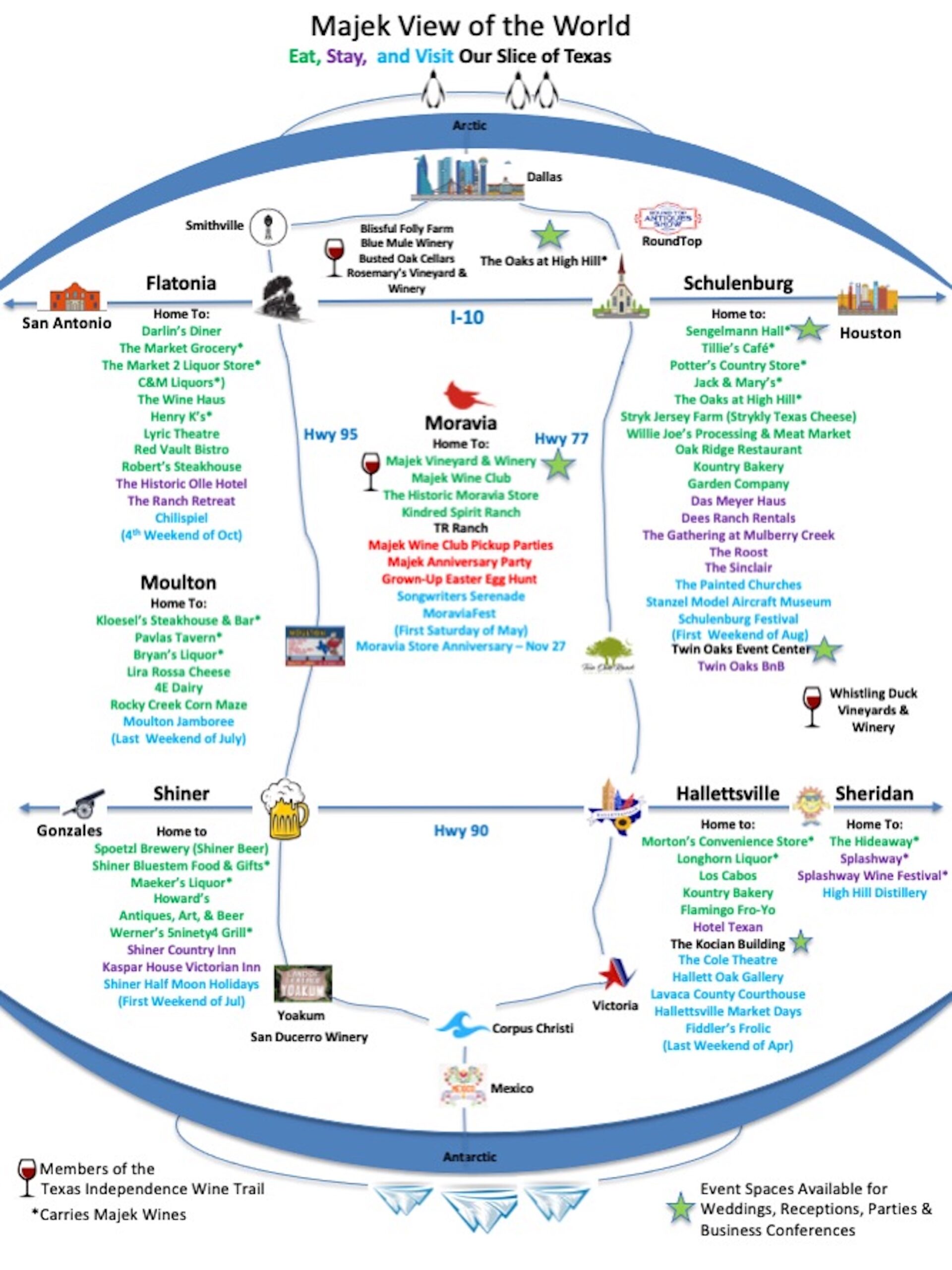 Things to do Map Master Graphic