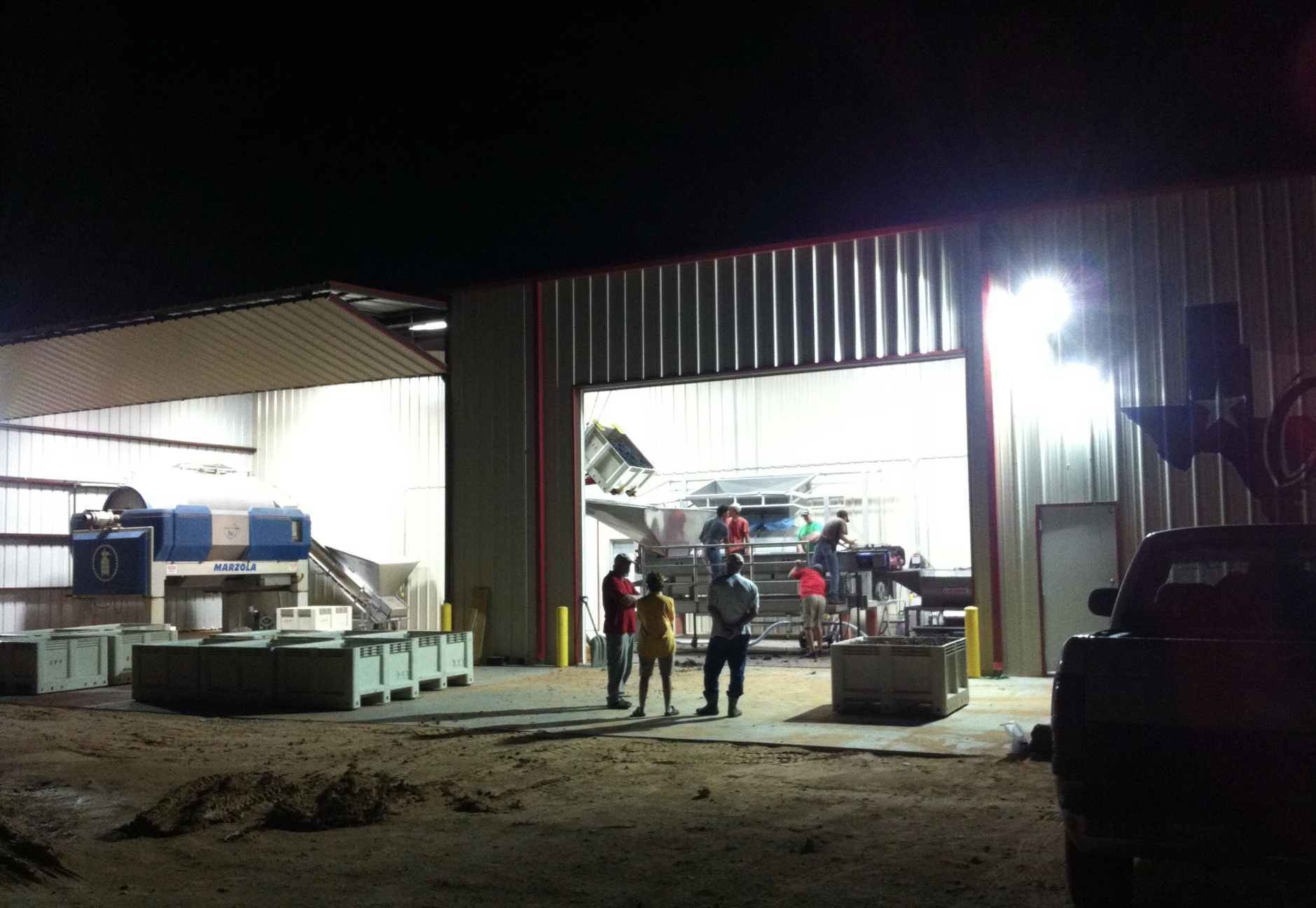 Night work at TCWW